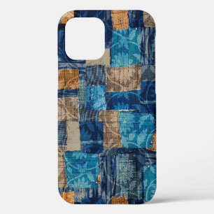 Coque iPhone 12 Motif numérique abstrait aquarelle sans couture su