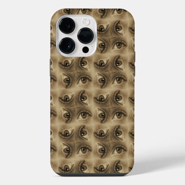 Coque iPhone Motif oeil (Verso)