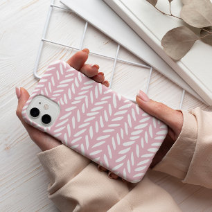 Etui iPhone 13 Motif pastel pastel sur rose