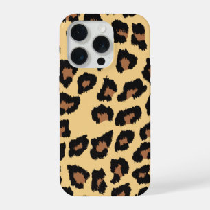 Coque iPhone 15 Pro Motif peau de léopard
