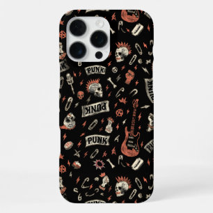 Coque iPhone 16 Pro Max Motif Punk Rock - Bold & Rebellieux