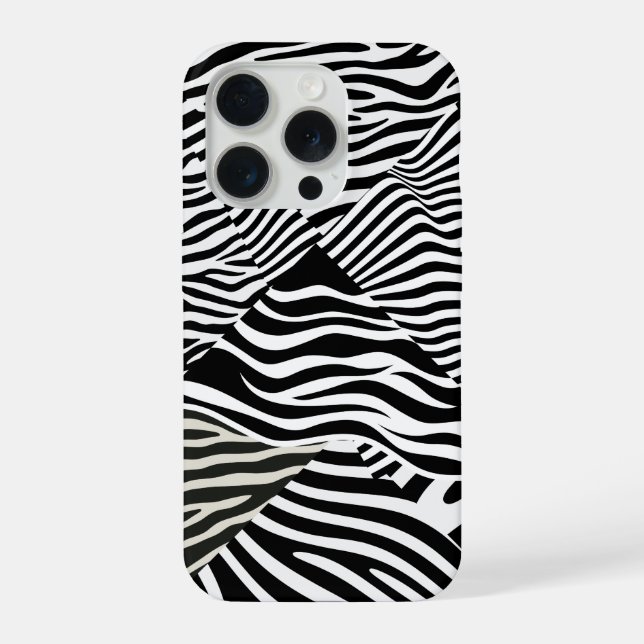 Coque iPhone Motif RAYURES BW.SPBW01 (Verso)
