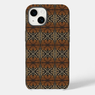 Coque Pour iPhone 14 Motif répétitif de gros plan d'aile de papillon mo