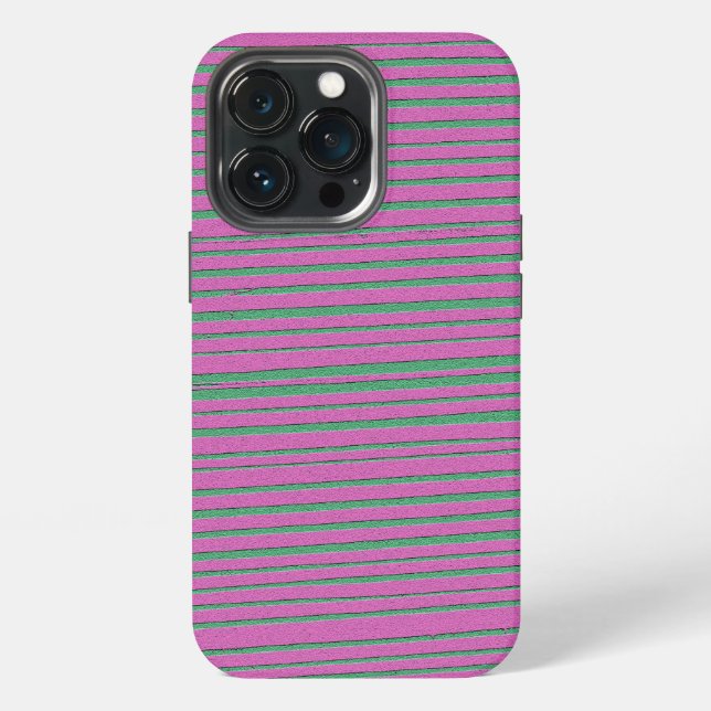 Coque iPhone Motif rose moderne unique (Dos)