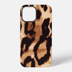 Coque iPhone 12 Motif sans couture à imprimé léopard