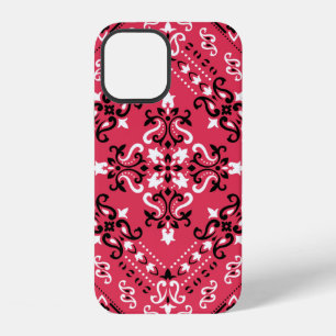 Coque iPhone 12 Motif sans couture basé sur l'ornement paisley Ban
