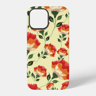 Coque iPhone 12 Motif sans couture de fleurs colorées