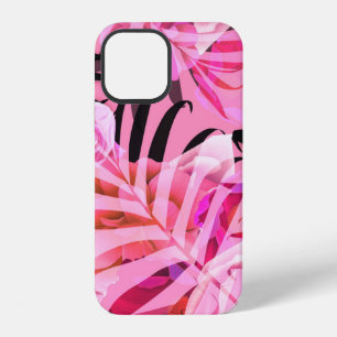 Coque iPhone 12 Motif sans couture de fleurs, plantes et feuilles