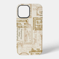 Motif sans couture de panneaux de rue vintage en c