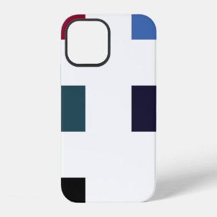 Coque iPhone 12 Motif sans couture. Découper les traits de brosse