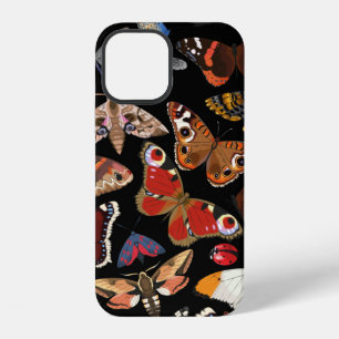 Coque iPhone 12 Motif sans couture d'insectes