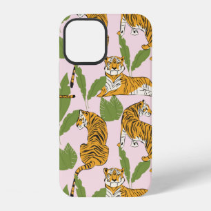 Coque iPhone 12 Motif sans couture. Imitation d'un motif patchwork