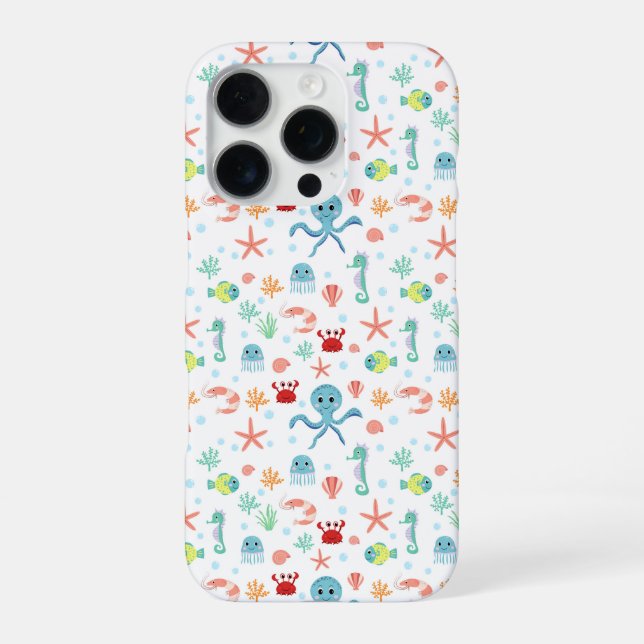 Coque iPhone Motif Sea World (Verso)