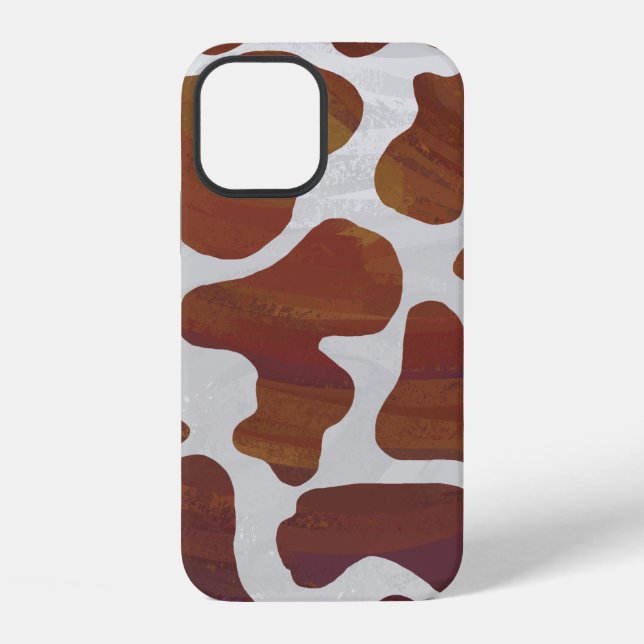 Coque iPhone Motif tacheté de vache (Verso)