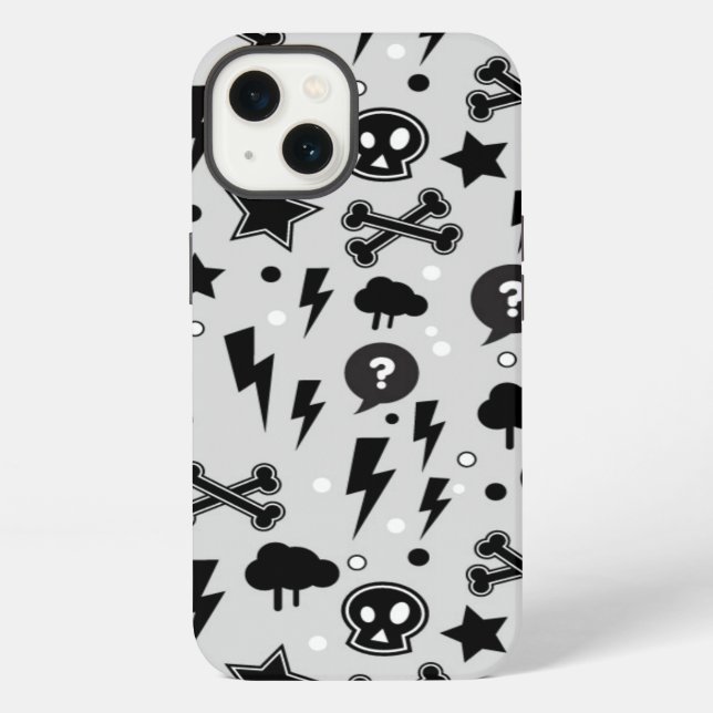 Coque iPhone Motif tendance (Verso)