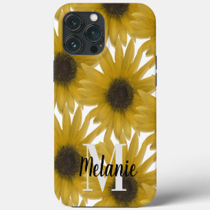 Etui iPhone 13 Pro Max Motif Tournesols Réalistes Nom