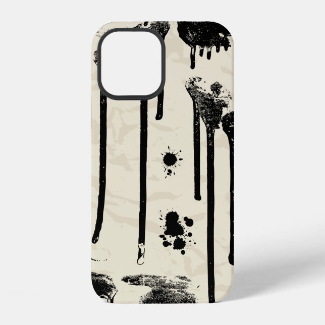 Coque iPhone Motif transparent Abstrait (Verso)