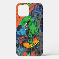 Motif transparent lumineux et cool avec dinosaure