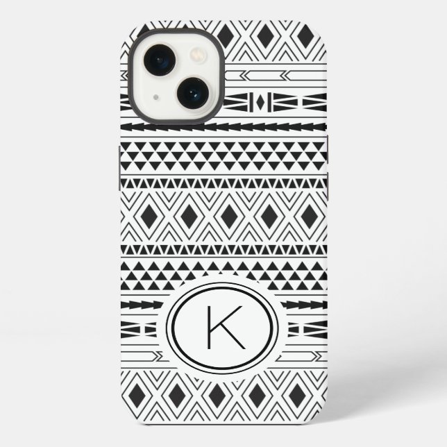 Coque iPhone Motif tribal Boho Aztec (Verso)
