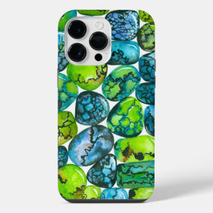 Coque Pour Pour iPhone 14 Pro Max Motif turquoise