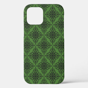 Coque iPhone 12 Motif vintage décoratif sans charme avec élégance