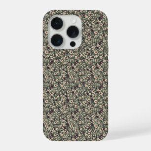 Coque iPhone 15 Pro Motif vintage floral printanier de la Seconde Guer