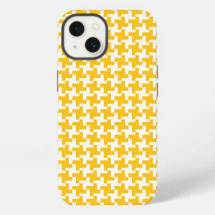 Etui iPhone 13 Motif vintage Houndstooth