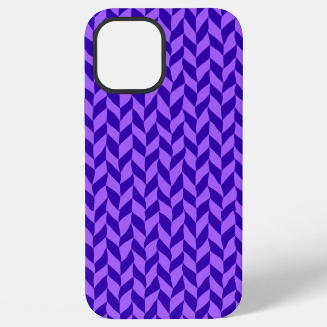 Coque iPhone motif violet (Verso)