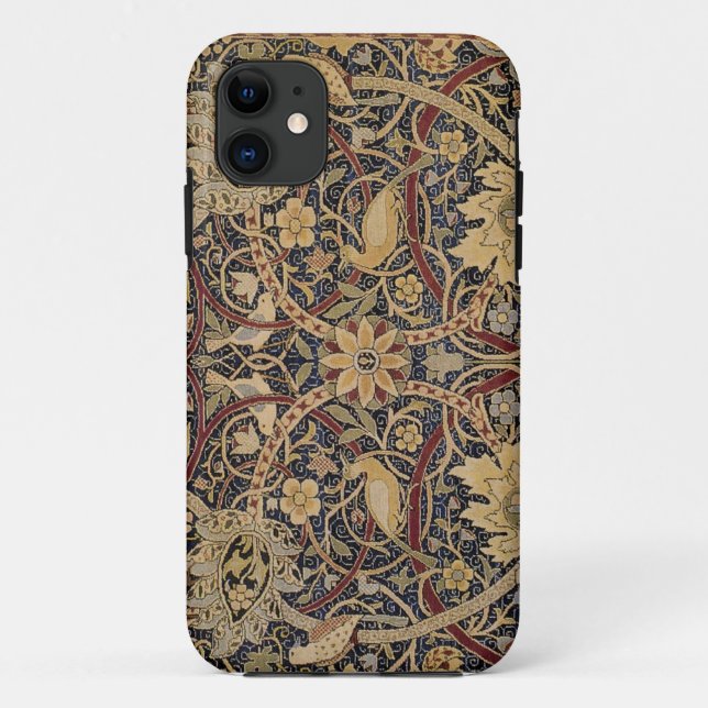 Coque iphone Motif William Morris Textile (Dos)