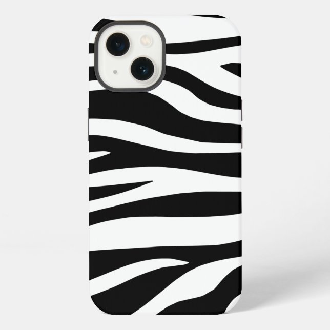 Coque iPhone Motif zèbre (Verso)
