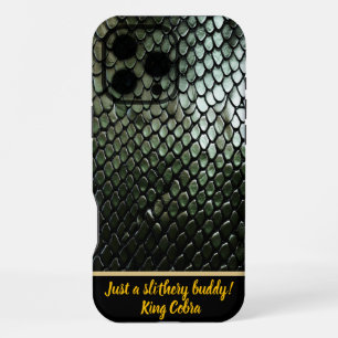 Coque iPhone 16 Pro Max Motifs de serpent poisonnants