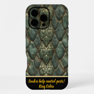Coque iPhone 16 Pro Max Motifs de serpent vibrants et complexes