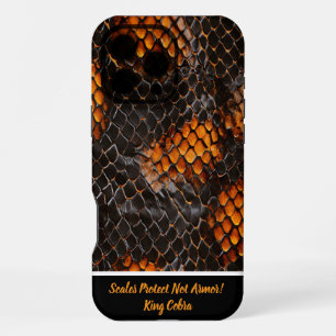 Coque iPhone 16 Pro Max Motifs vifs de serpent dans la nature