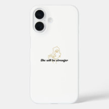 Coque iphone Motivationnelle - Elle Sera Plus Fort