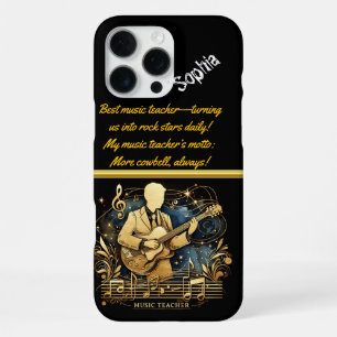 Coque iPhone 16 Pro Max Motiver l'enseignant de musique inspire les étudia
