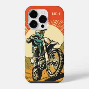 Coque Pour iPhone 14 Plus Motocross monographique personnalisé