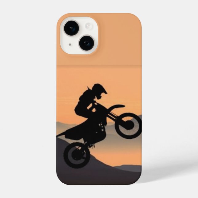 Coque iPhone Motocross Motorcycle Moke Racing (Verso)