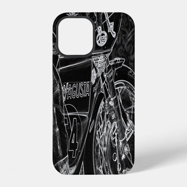 Coque iPhone Motorcycle 1 iphcnm (Verso)