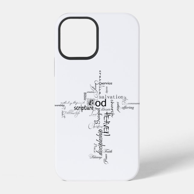 Coque iPhone mots chrétiens (Verso)