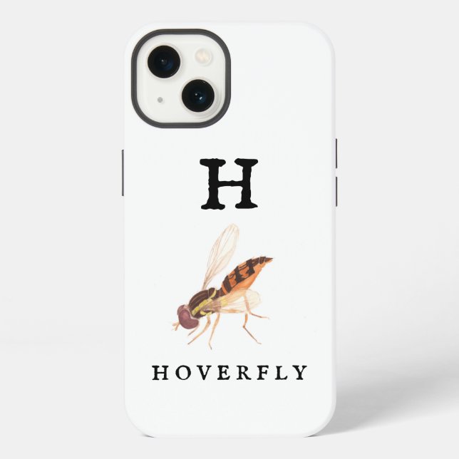 Coque iPhone Mouche volante  (Verso)