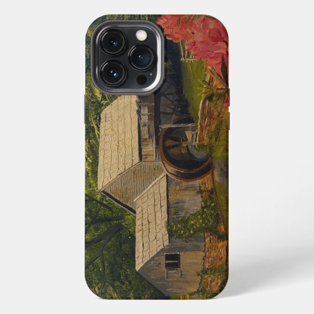 Coque iPhone Moulin à grains, par Gary Poling (Verso)