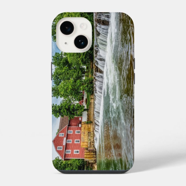 Coque iPhone Moulin et cascade de War Eagle (Verso)