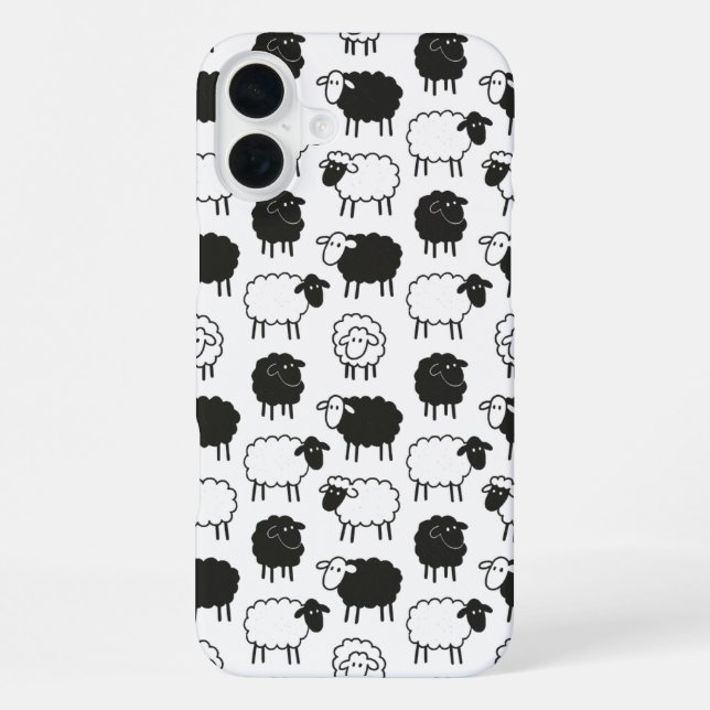 Coque iPhone Moutons (Verso)