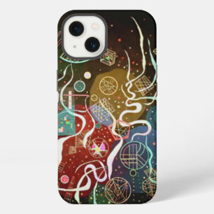 Etui iPhone 13 Mouvement I de Kandinsky Peinture Abstraite