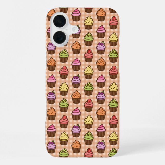 Coque iPhone Muffins glacés (Verso)