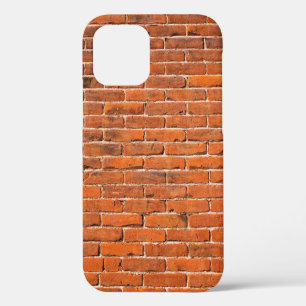 Coque iPhone 12 Mur de briques mur de briques rouges mur