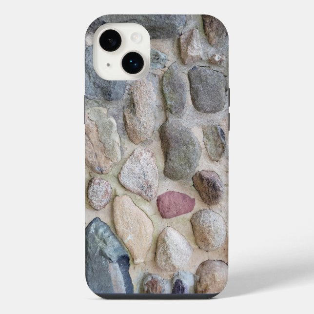 Coque iPhone Mur de roche (Verso)