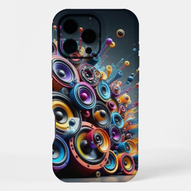 Coque iPhone Mur des Enceintes (Verso)