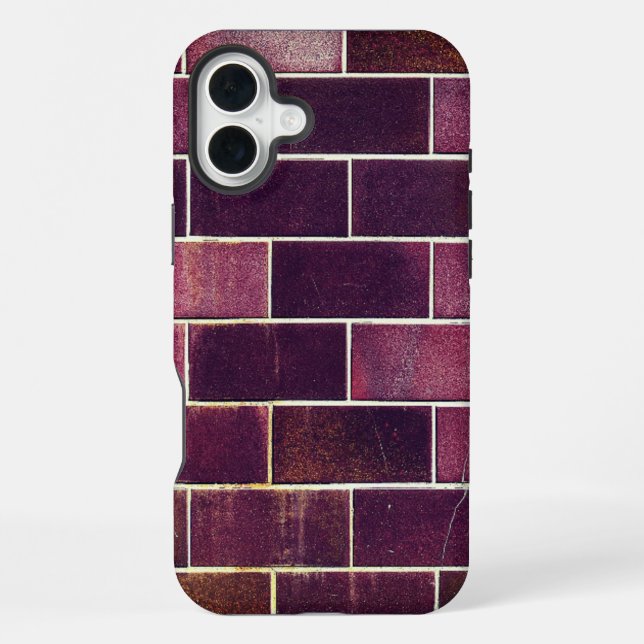 Coque iPhone Mur en briques (Verso)