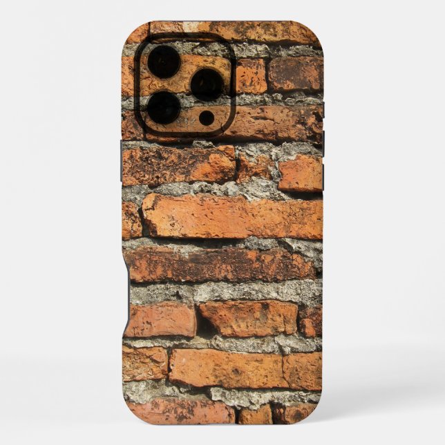 Coque iPhone Mur en briques antique (Verso)
